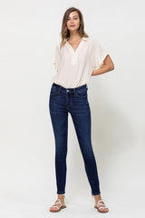 HIGH RISE SKINNY - Dark