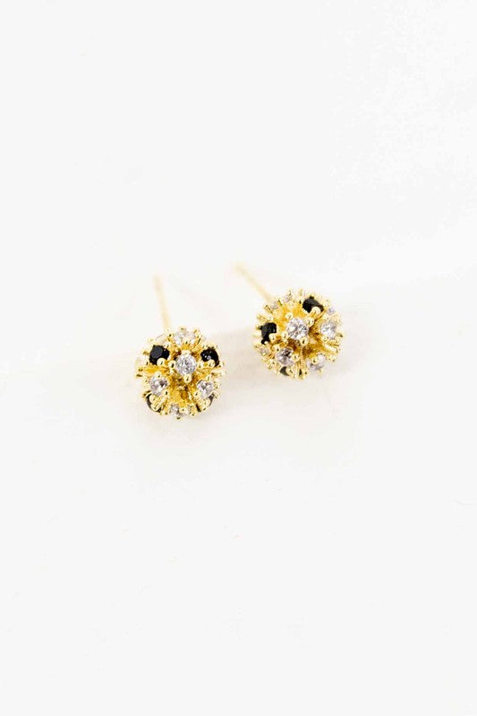 Stone Bunch Stud Earrings