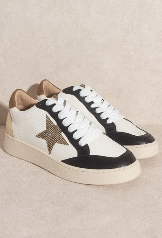 Throwback Star Sneakers