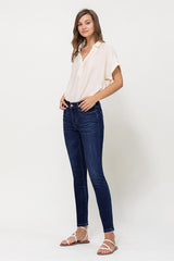 HIGH RISE SKINNY - Dark